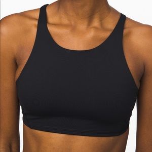 Lululemon high neckline bra!